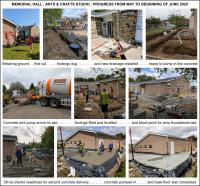 Progress May to June - click for full size image Progress May to June - click for full size image