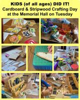 Kids Can Do It Craft Day - click for full size image Kids Can Do It Craft Day - click for full size image