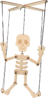 Skeleton Puppet - click for full size image Skeleton Puppet - click for full size image