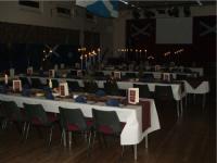 Burns Supper in Main Hall - click for full size image