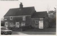 Nutshell Cottages and Parish Stable dated 1974 - click for full size image