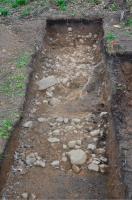 Trench 1 - it isn't obvious but the far end of the trench is actually the layby - click for full size image Trench 1 - it isn't obvious but the far end of the trench is actually the layby - click for full size image