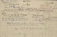 F.W.Barker Casualty Report - click for full size image F.W.Barker Casualty Report - click for full size image