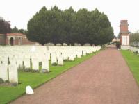 Hazebrouck Cemetry War Graves - click for full size image