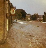 The Joiners Arms - Freak Hailstorm and Flood July 2nd 1968 - click for full size image