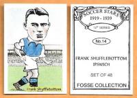  Ipswich Town Football card produced by Fosse Collection - click for full size image